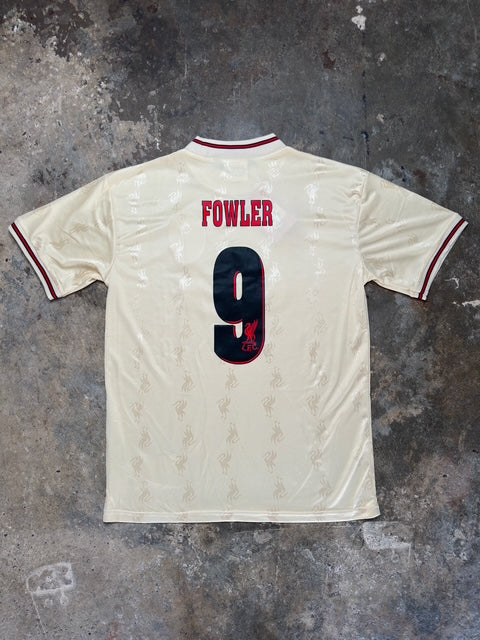Liverpool 1996/97 Away Retro Football Shirt – Fowler #9 | Vintage Reebok Carlsberg Jersey LFC
