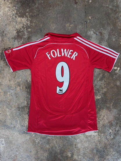 Liverpool 2006/07 Home Retro Football Shirt – Fowler #9 | Vintage Adidas Carlsberg Jersey LFC