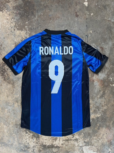 Inter Milan 1997/98 Home Retro Shirt Ronaldo #9 | Vintage Nike Pirelli Jersey