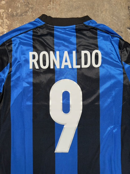 Inter Milan 1997/98 Home Retro Shirt Ronaldo #9 | Vintage Nike Pirelli Jersey