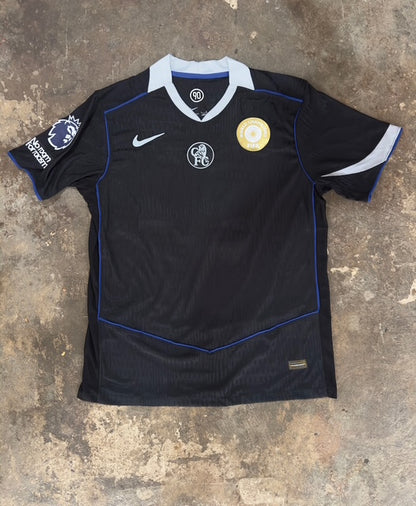 Chelsea FC 25/26 Away Jersey | Cole Palmer #10 | Nike Football Shirt | World Club Cup Badge | Black & Blue Kit